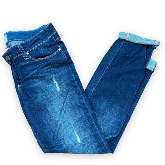 PAIGE Jimmy Jimmy Skinny Distressed Boyfriend Jeans - Picture 7 of 15